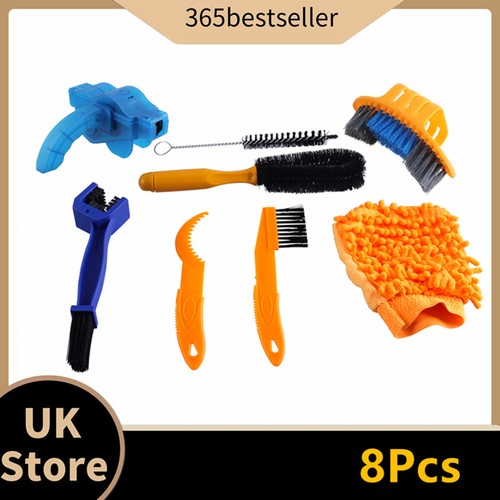 8pcs bike cleaning kit bicycle - 8pcs,