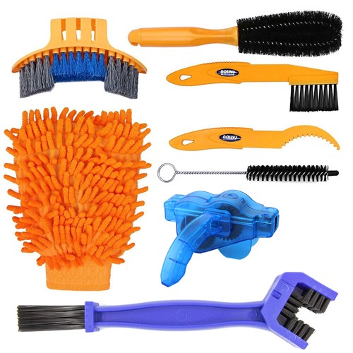 Bike cleaning brush set - brush, 8