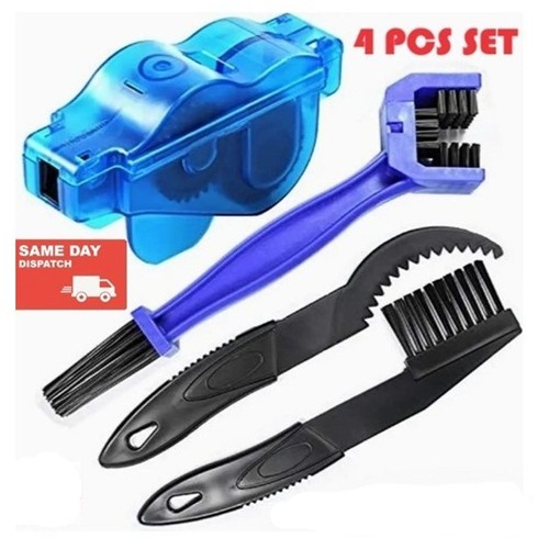 Bike chain cleaner brush kit - bike,