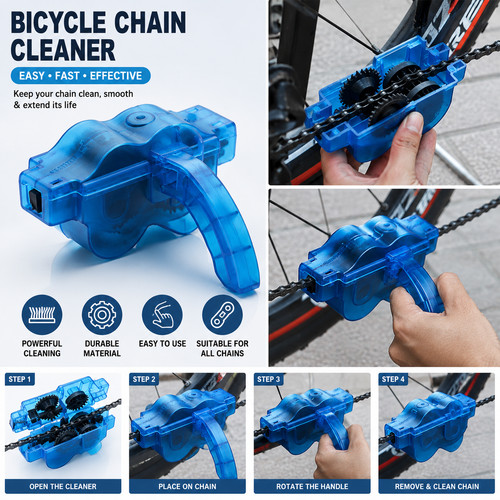 Bicycle chain cleaner brush - chain,