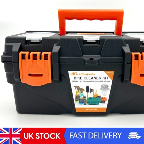 Bike chain cleaning kit with - cleaning,
