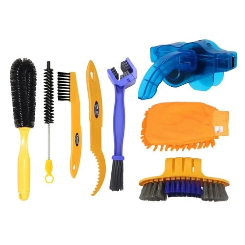 Bike cleaning brush set - bike, 8