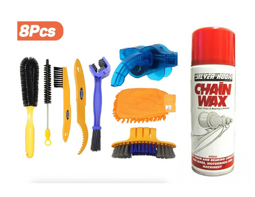 8pcs 4pcs bike cleaning kit - 8pcs,