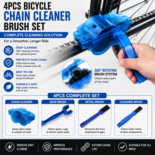 Bike chain cleaner - bike,