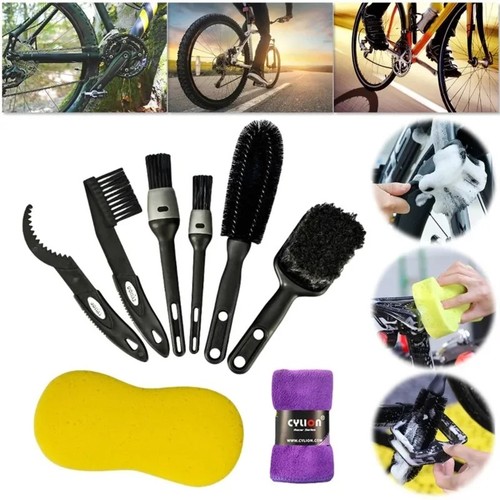 Bike cleaning brush set - bike,
