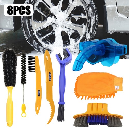Bike cleaning kit including - kit,